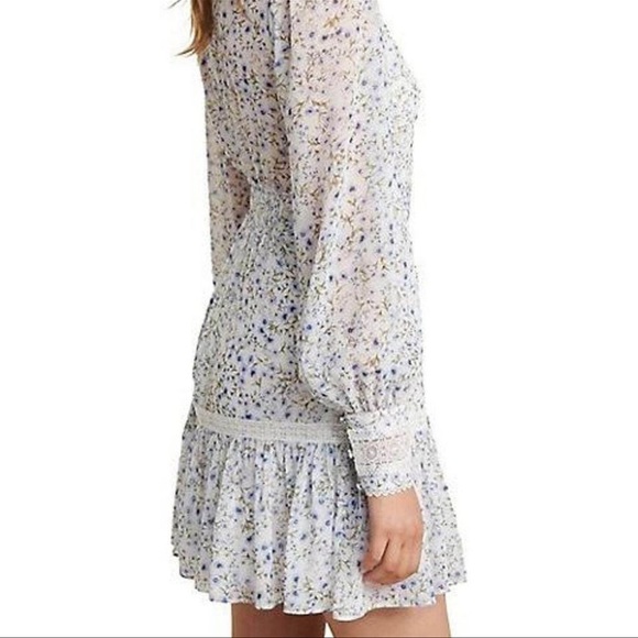 Ever New floral long sleeve mini dress - Picture 2 of 8